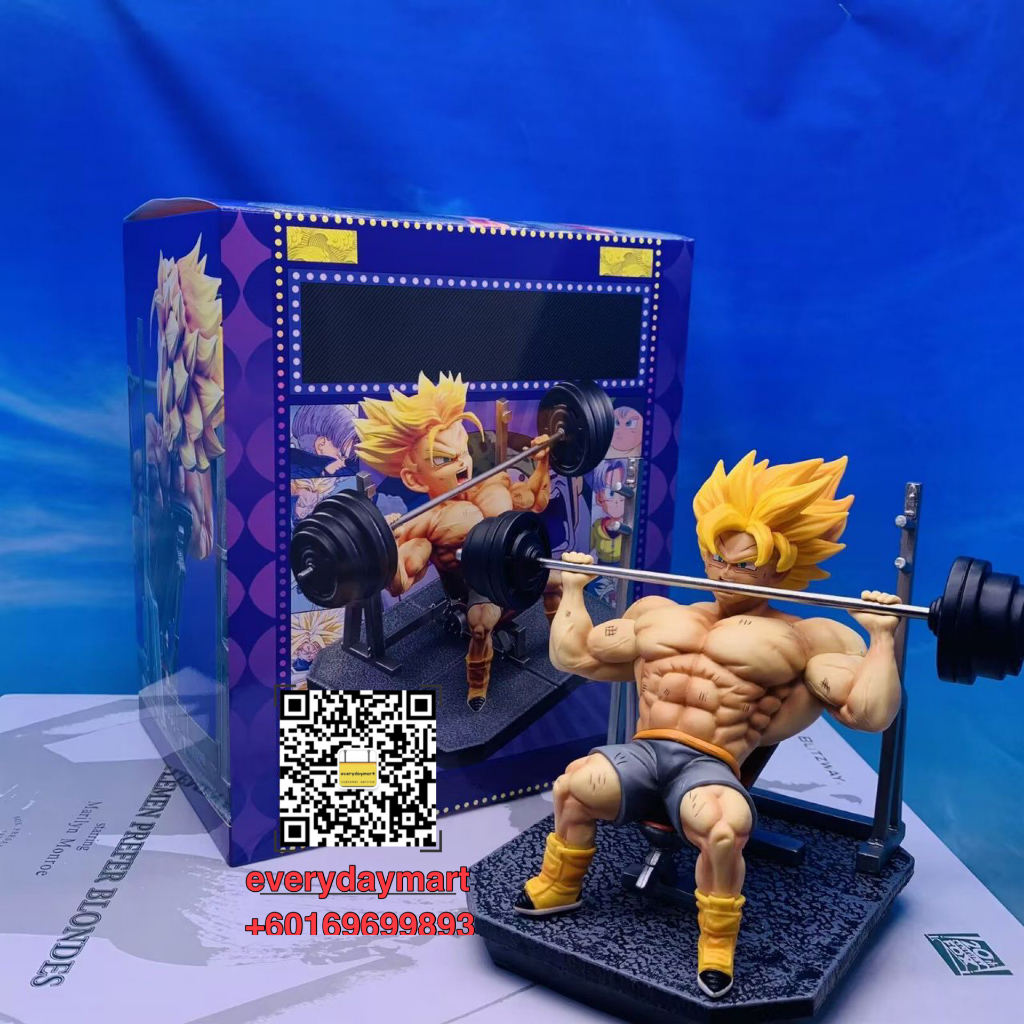 DRAGON BALLGOKU GYM 15cmACTION FIGURE TOYS STATUES七龙珠健身悟空手办模型