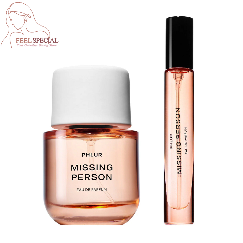 ✈️ USA | PHLUR Missing Person Eau de Parfum (9.5ml / 50ml) - Travel Spray Perfume EDP Warm Spicy Wood