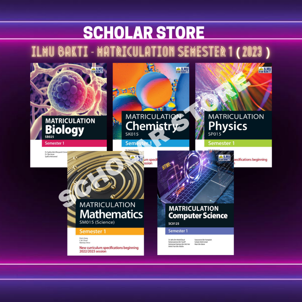 [SCHOLARSTORE] MATRICULATION/MATRIKULASI SEMESTER 1 (ILMU BAKTI) 2022