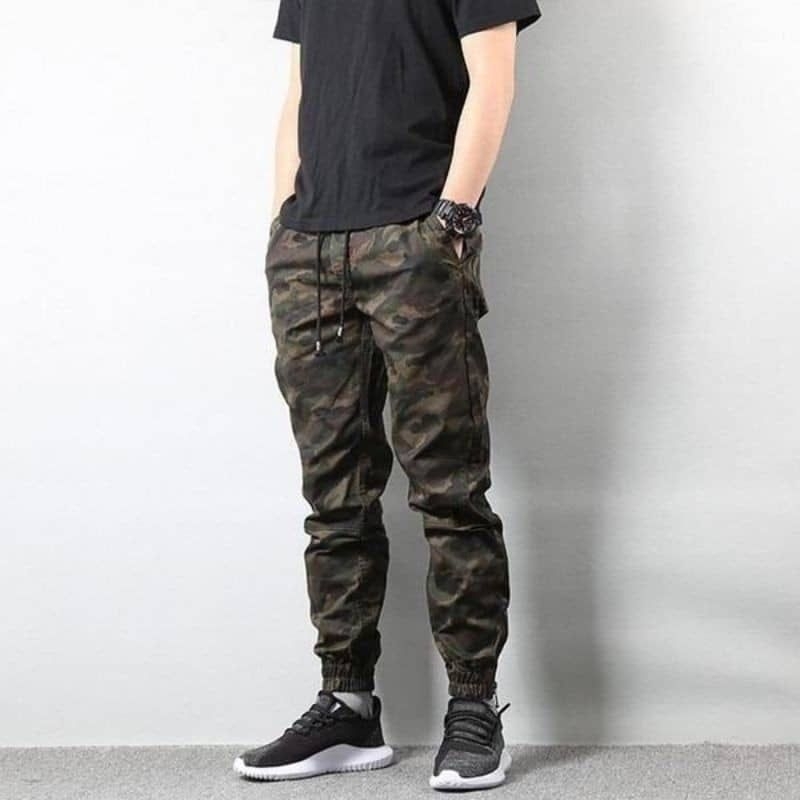 Viral Seluar ARMY/Askar jogger Dan Slack pant Unisex bawa kaki getah slim Fit