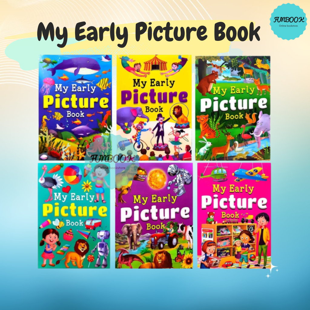 [FUNBOOK] My Early Picture Book / Kamus Bergambar Dictionary Hard Paper / Preschool Children Book