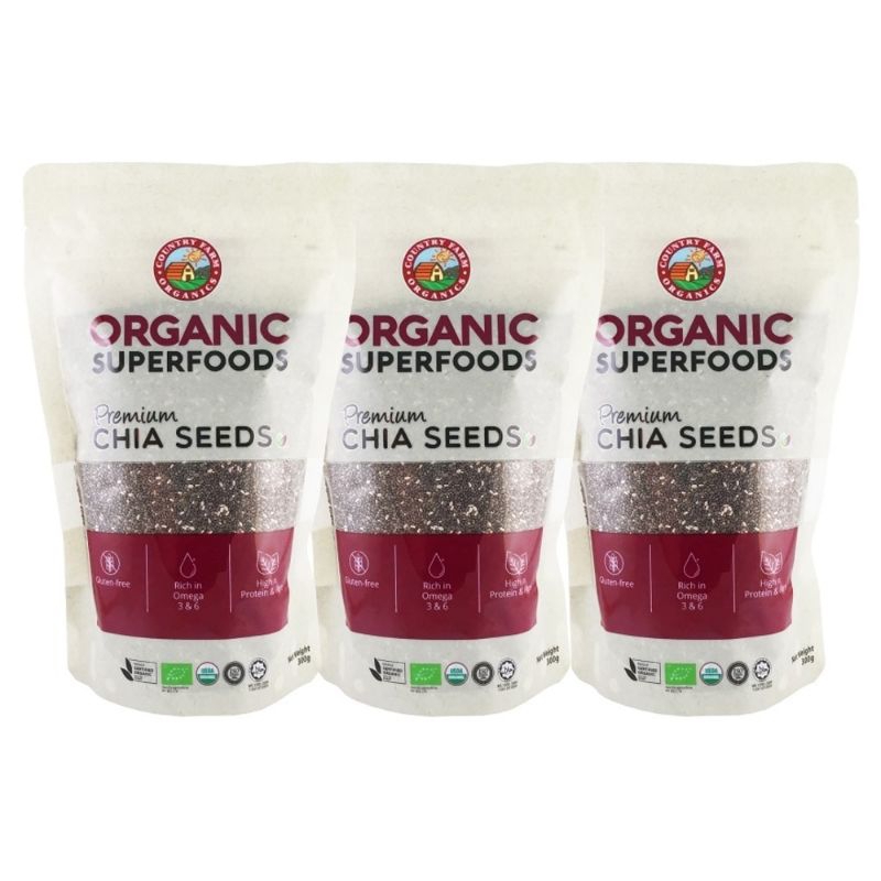 Premium Chia Seeds Organic Super Food omega 3 & 6 diet