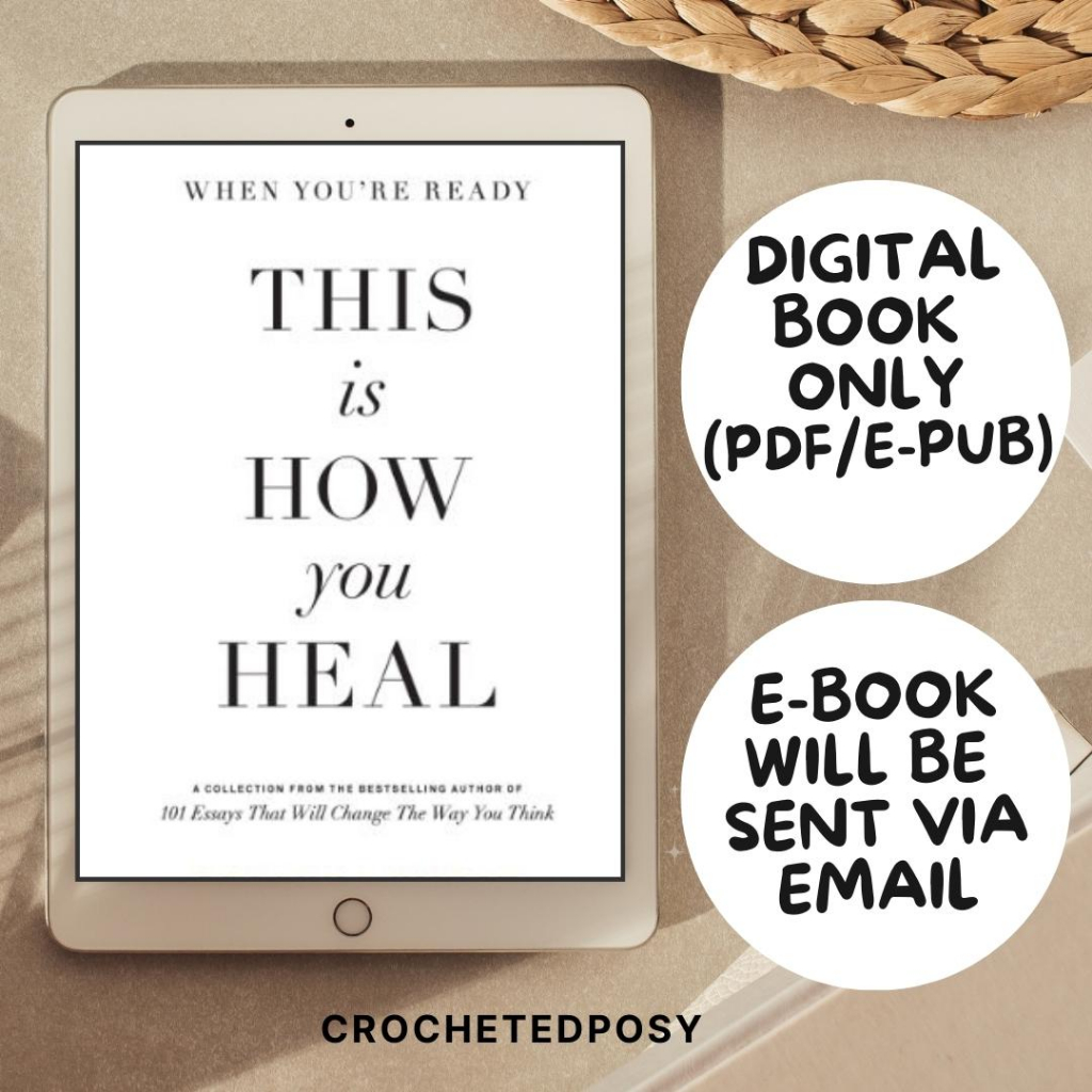 [P37] When You're Ready, This is How You Heal by Brianna Wiest (E-book) Poetry