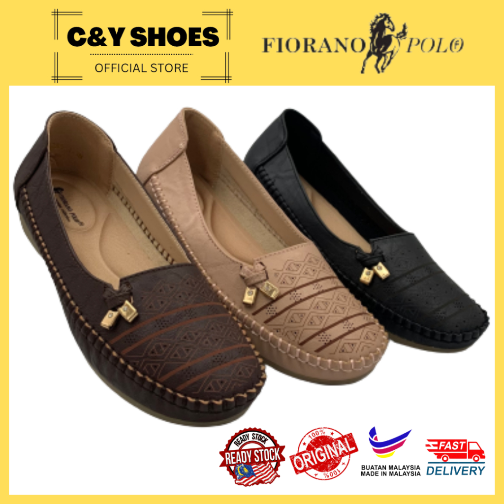 [READY STOCK] FIORANO POLO LADIES FLATS|WOMEN FLATS|KASUT FLATS WANITA|COMFORT PREMIUM FLATS【M339/M340/M341】