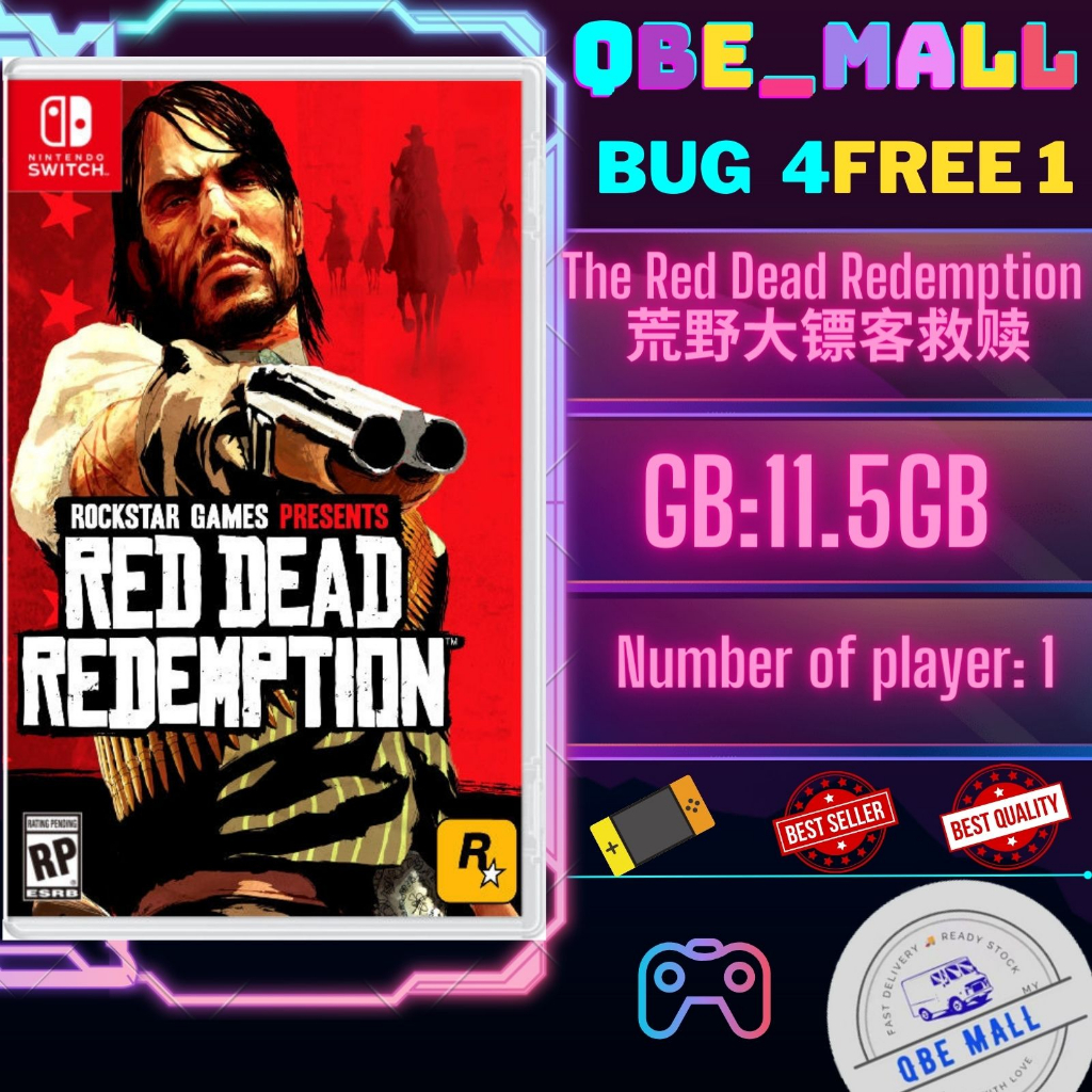 The Red Dead Redemption 荒野大镖客救赎 (Nintendo switch) DigitalDownload