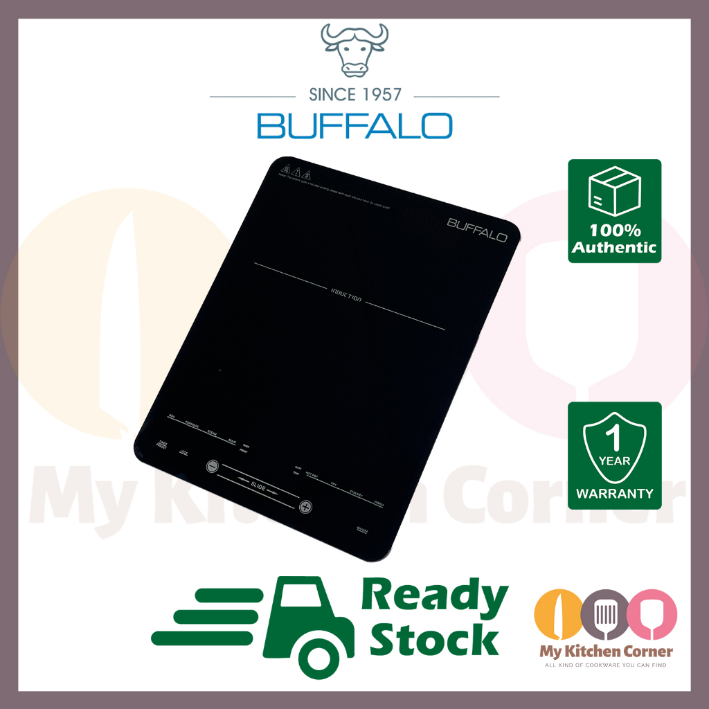 BUFFALO 牛头牌 Electric Induction Cooker LED Touch Screen Waterproof Hotpot Cooktop (KW83) 牛头牌触屏式电磁炉 1 Year Warranty