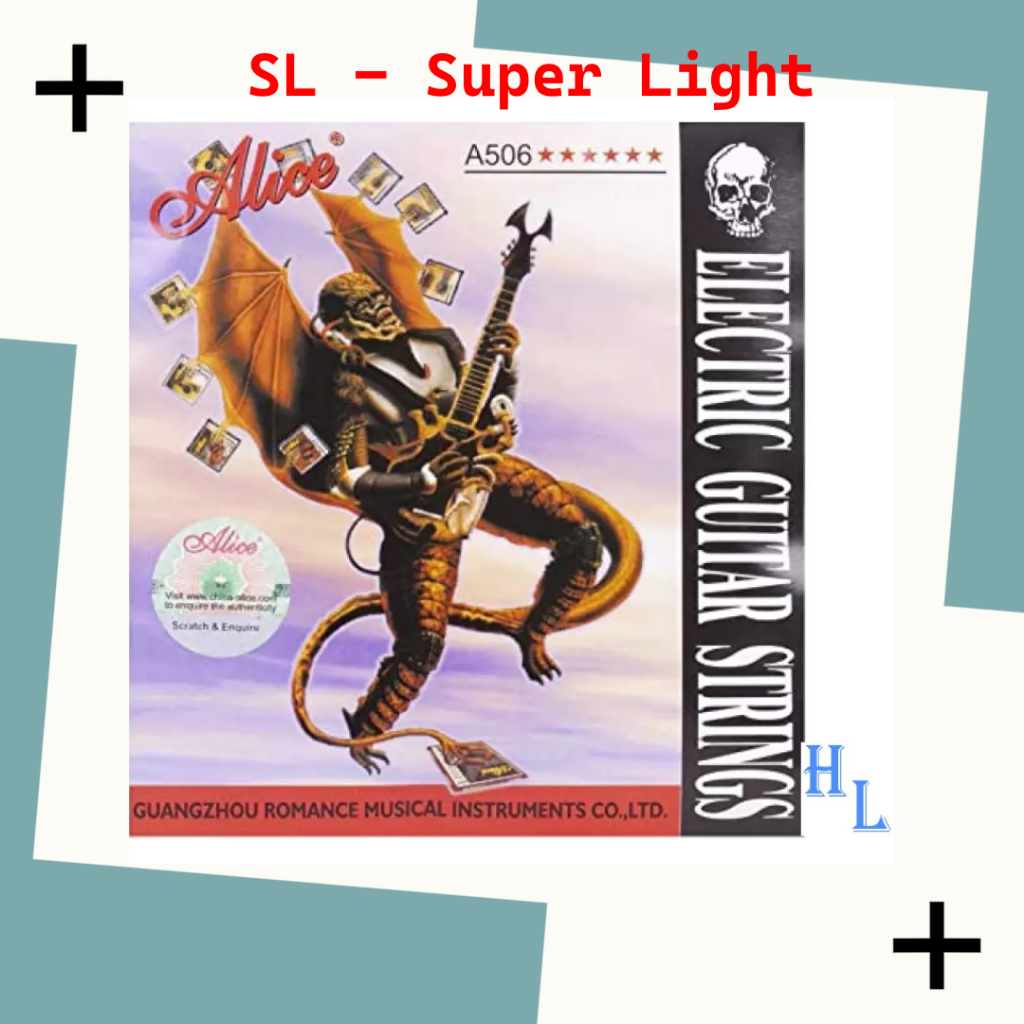 Alice Electric Guitar Set Strings (A506)