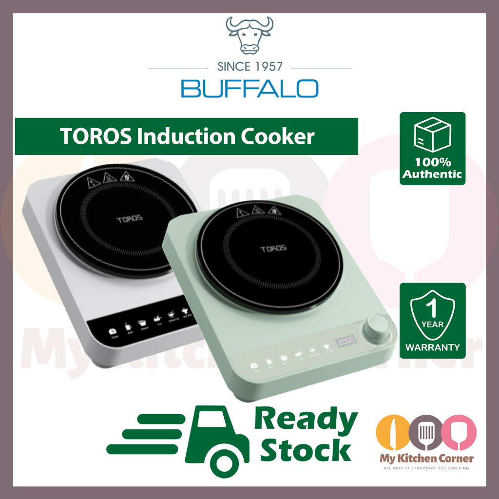 BUFFALO 牛头牌 TOROS Induction Cooker LED Touch Screen Hotpot Electric Cooktop 1 Year Warranty (KWT17) 牛头牌触屏式电磁炉一年保家