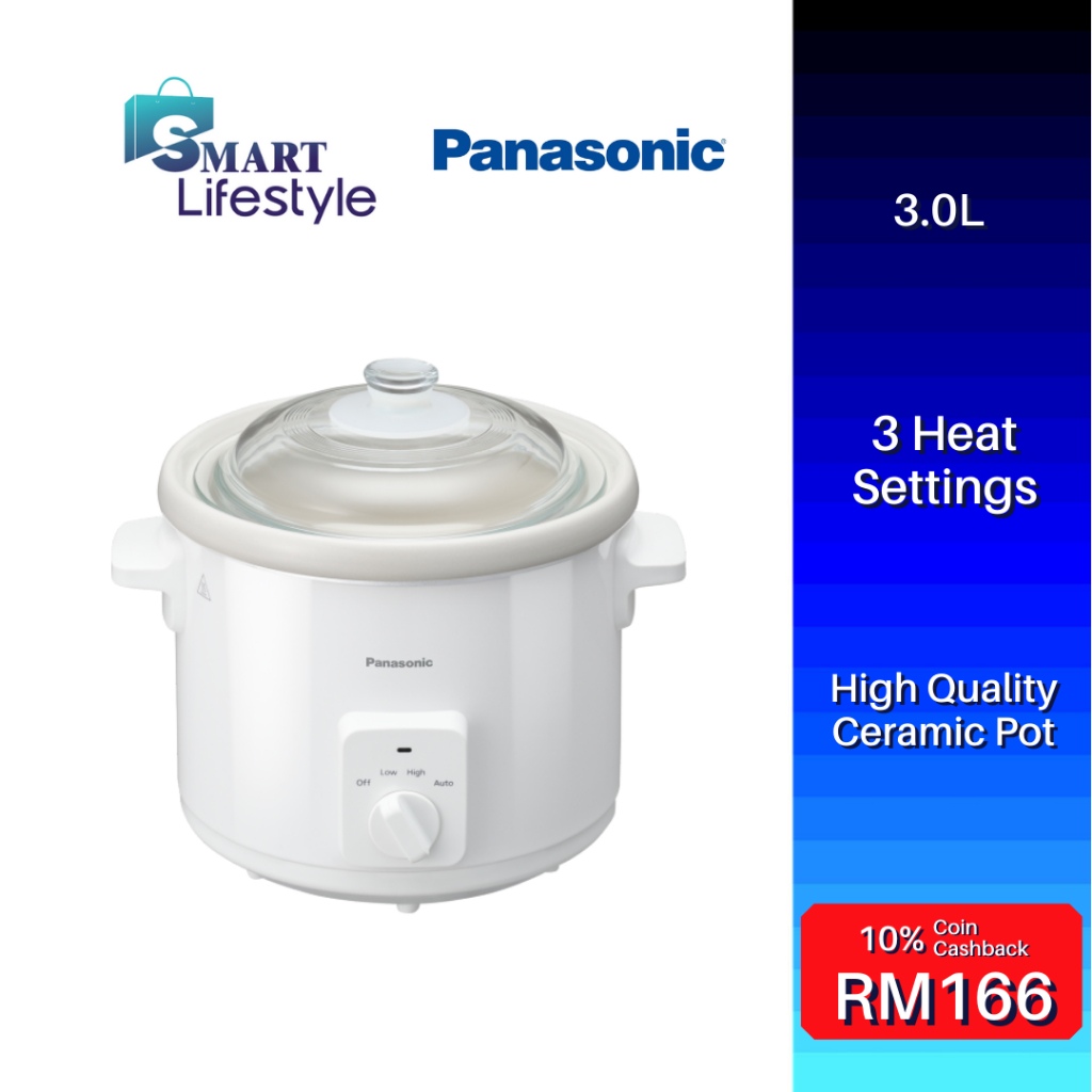 Panasonic Slow Cooker (3.0L) NF-N31AWSK