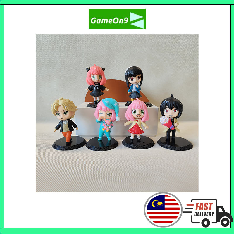 Spy x family Anya Loid Yor Forger Action Figure Japanese Anime Figures Manga Collectibles 2 (READY STOCK)