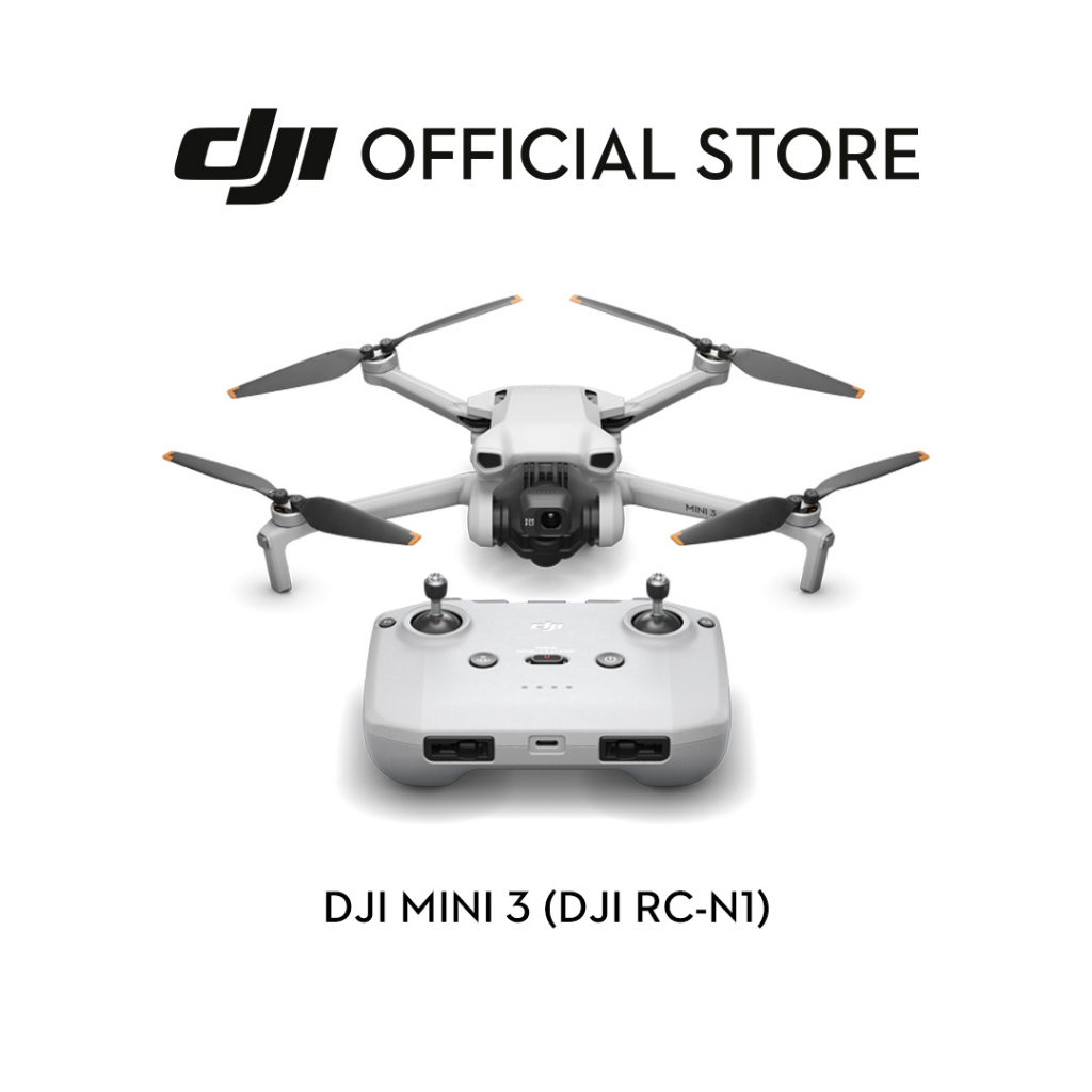 DJI Mini 3 - Camera Drones I Under 249 g I 51-Min Flight Time I 4K HDR Video I True Vertical Shooting