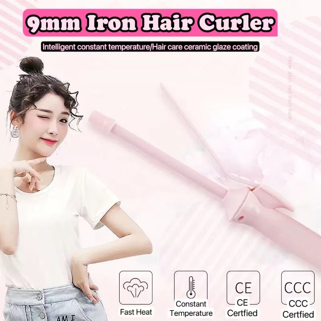 Hair Curler / 9mm Curling Rod Mini Small Roll Thin Teddy Small /超细迷你刘海卷发棒羊毛卷