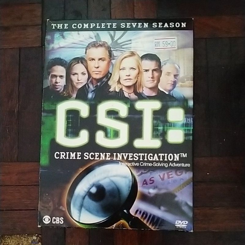 csu crime scene investigation dvd terpakai