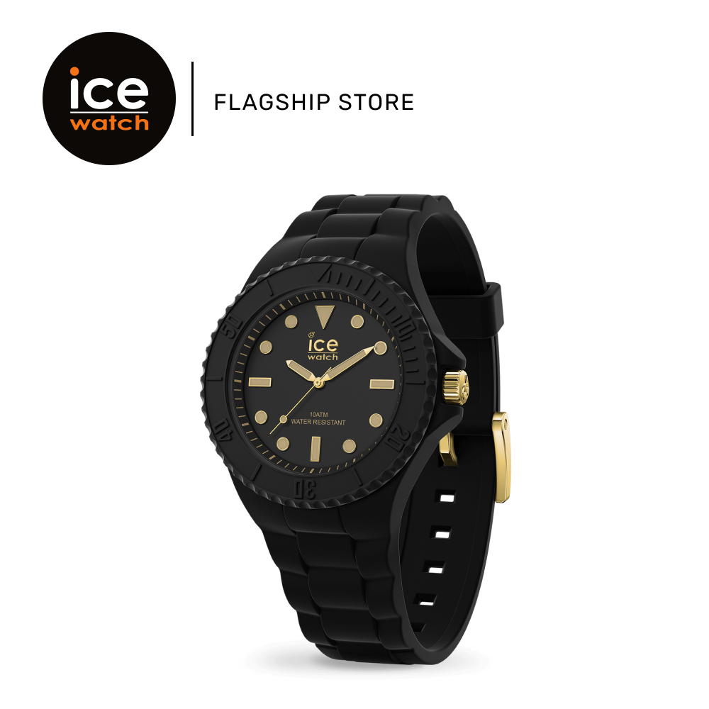 Ice-Watch ICE Generation - Black Gold (Medium) [019156] | Silicone | Casual