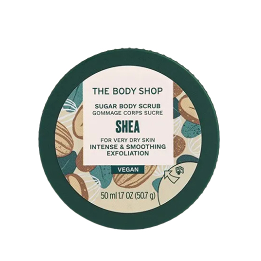The Body Shop Shea Sugar Body Scrub 50ml (Trial / Travel Size)
