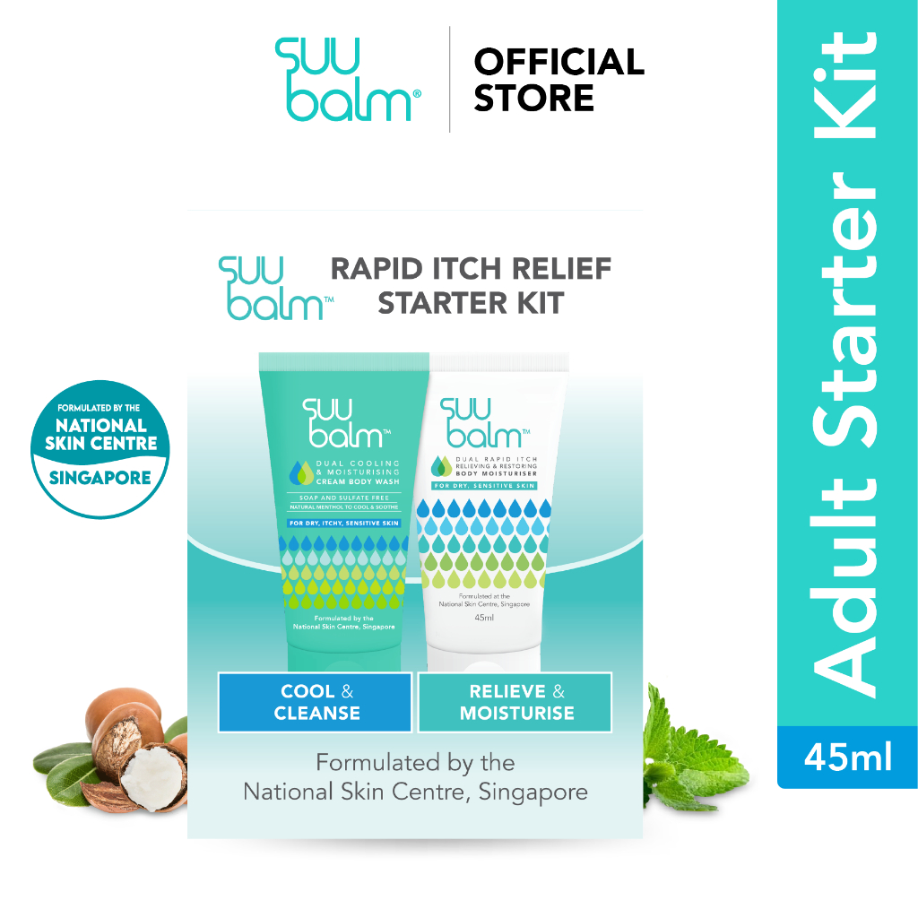 Suu Balm Rapid Itch Relief Starter Kit (45ml)