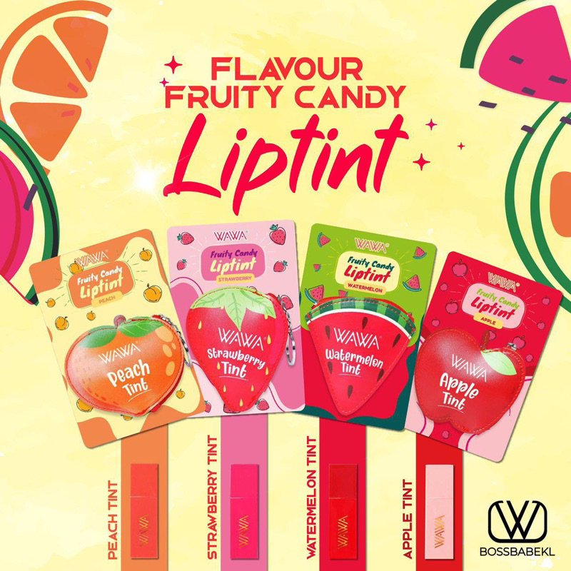 ORIGINAL WAWA LIPTINT | FRUITY LIPTINT | KOREAN LIPTINT