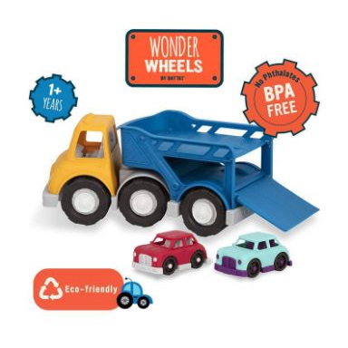 B.toys Wonder Wheels VE1020Z Car Carrier Truck