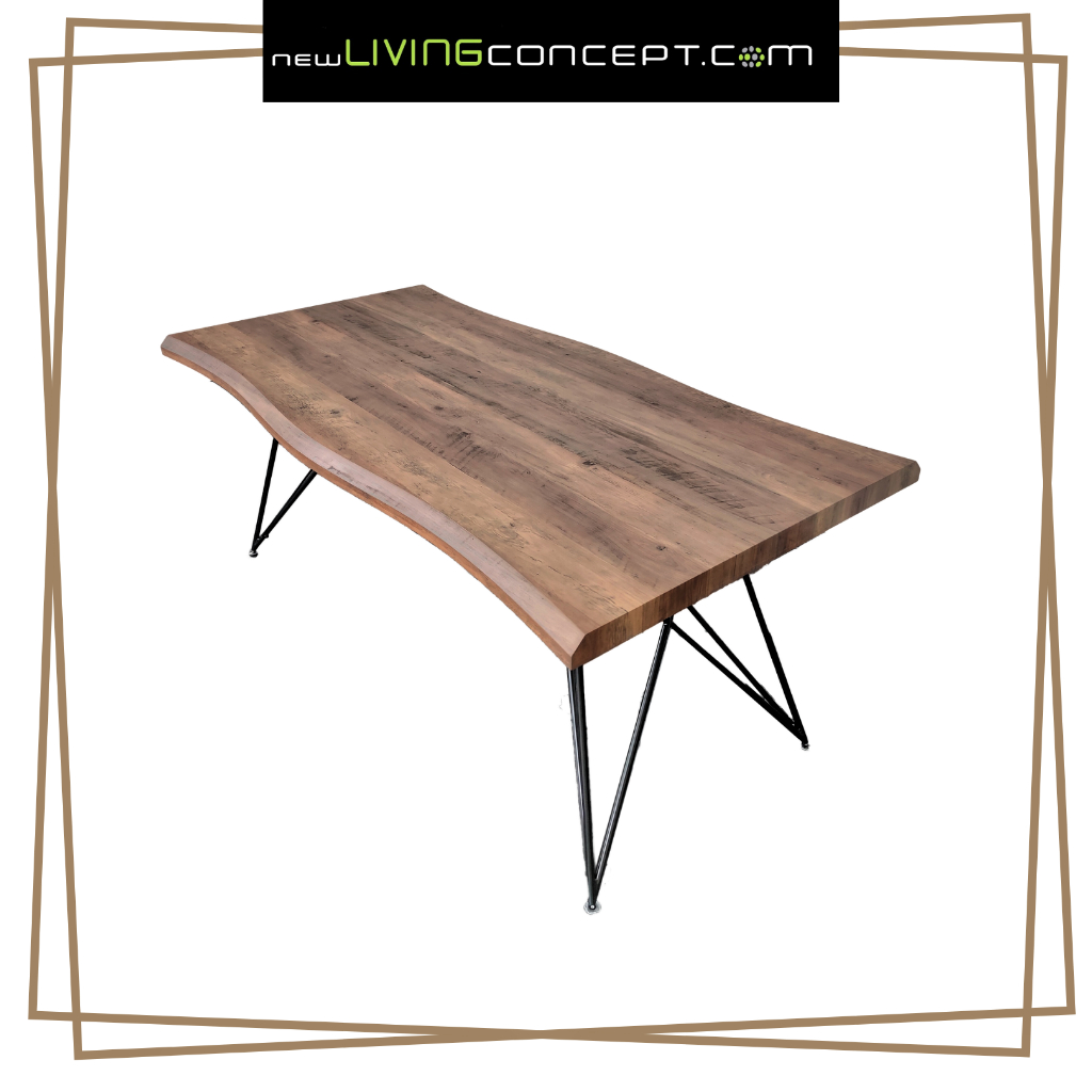Modern Dining Table 6 Seater Wooden / Meeting Table / Meja Makan / Home Living Kitchen- FRM5179