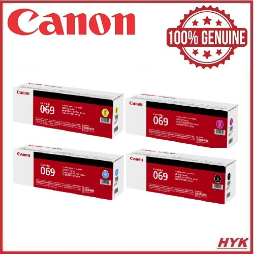 Canon Toner Cartridge 069 069H Black / Cyan / Magenta / Yellow
