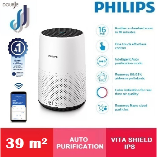 Philips AC0850 Series 800i Air Purifier (49 m²/ 532 ft²) Anti-Allergen Air Treatment Penapis Udara