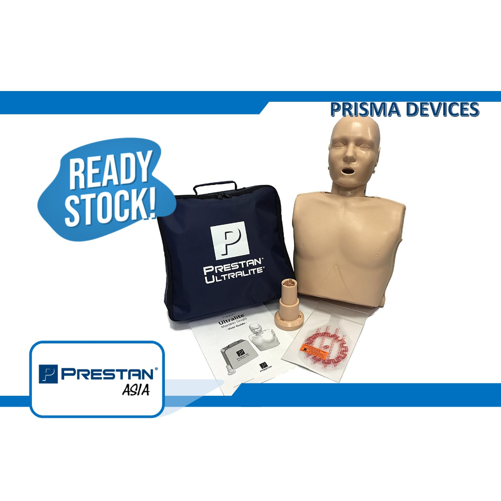 Prestan Single Ultralite CPR Training Manikin READY STOCK SELANGOR Prisma First Aid CPR Training Series