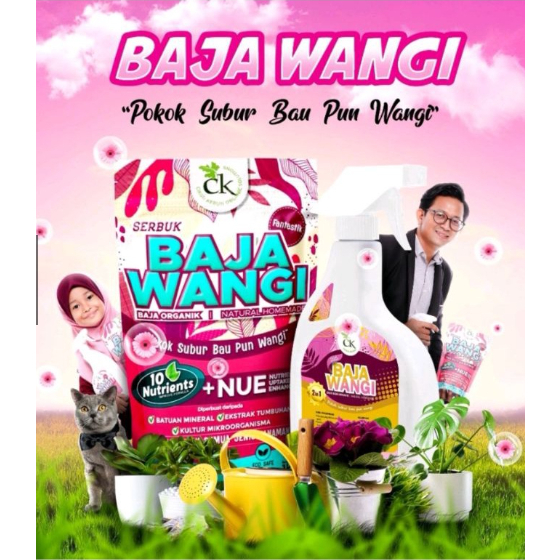 BAJA WANGI BY Cikgu Kebun (%Organic)