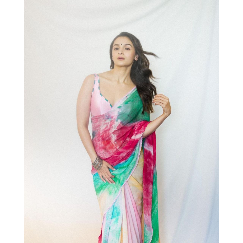 Bollywood Alia Bhatt Saree