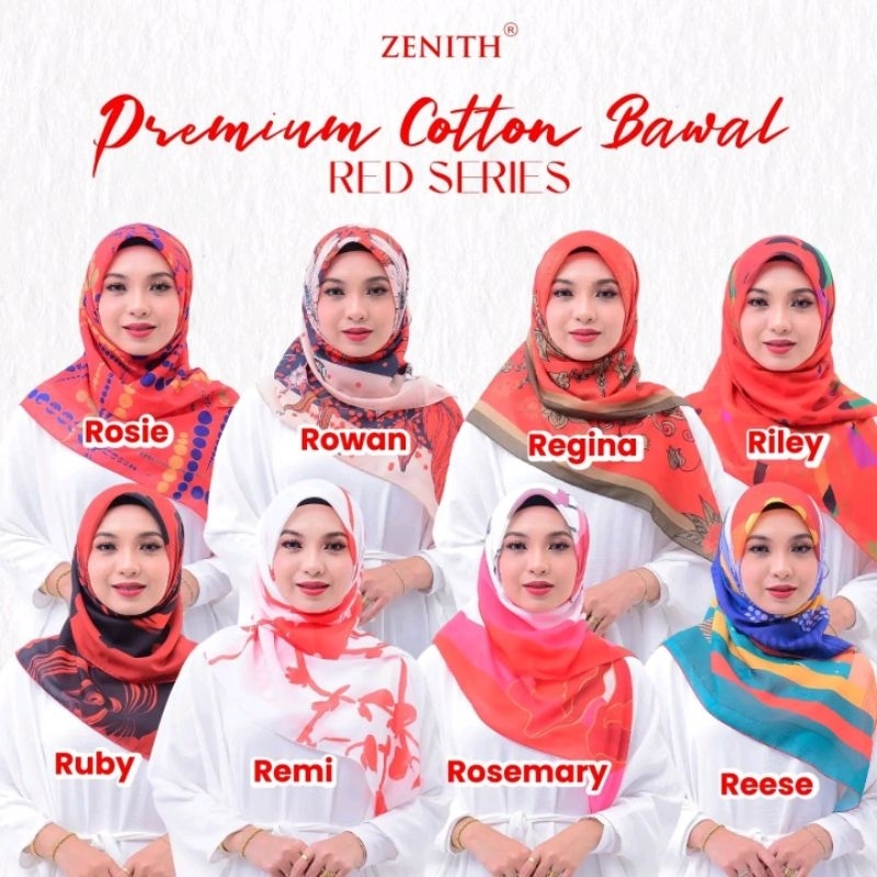 Bawal cotton red series