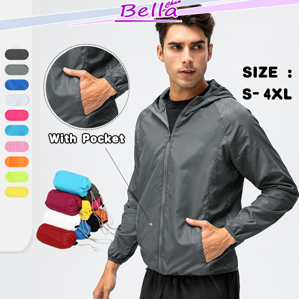 DICKY Jacket With Pocket Jogging Jacket Unisex Men Women Sport Hiking Sport Windbreaker