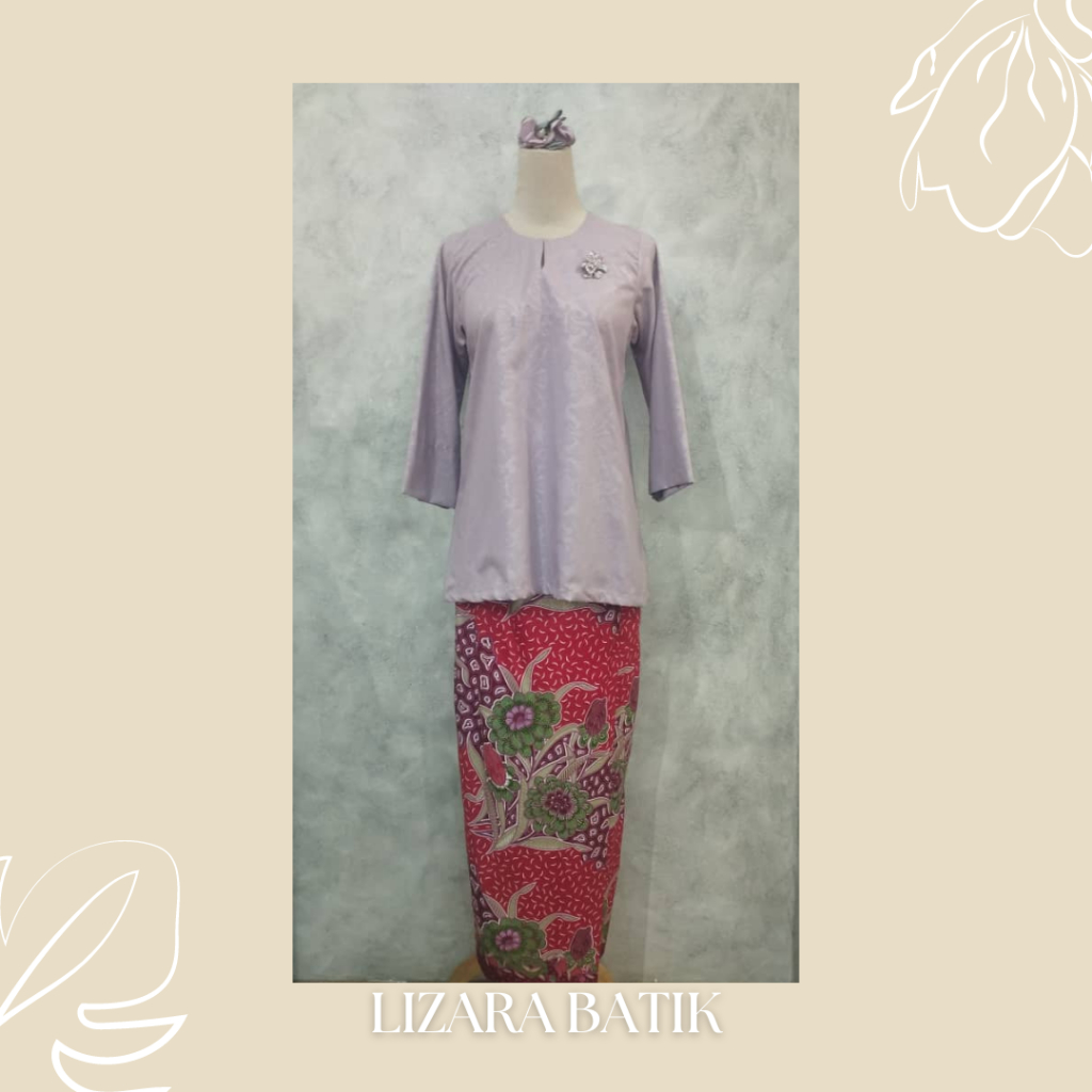 LIZARA - Baju Kurung Kedah Set (Cotton)