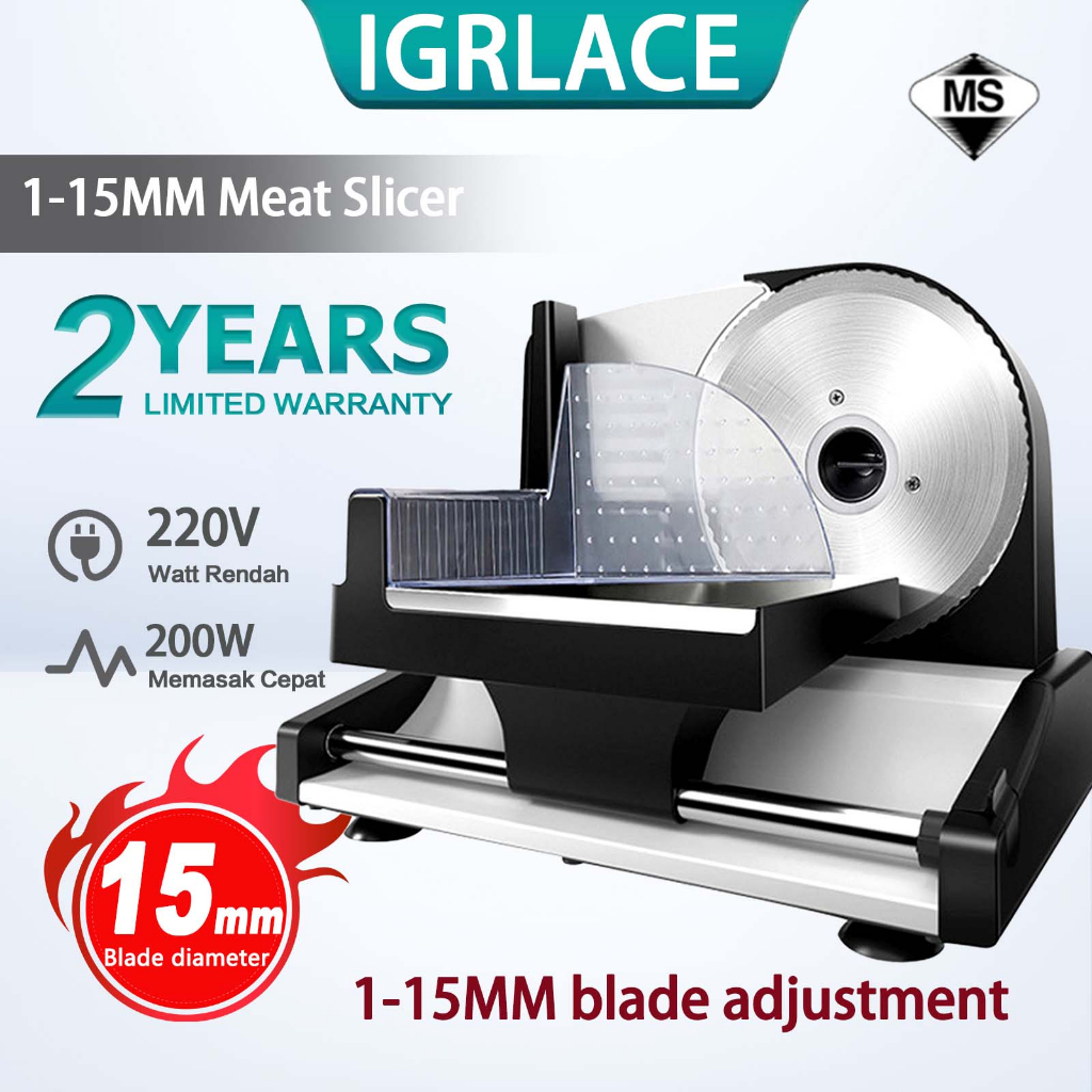 IGRLACE Meat Cutter Meat Grinder Electric Lamb Beef Slicer Meat Cutting Machine Mutton Rolls Cutter 切肉机牛羊肉切片机