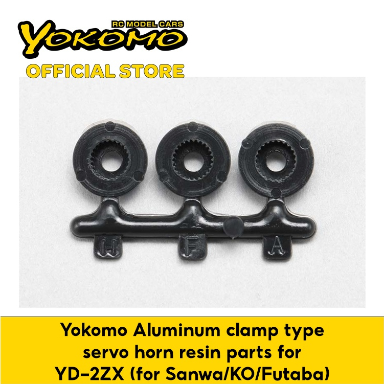 Yokomo Y2-204Z-1 Remote Control Car Aluminium Clamp Type Servo Horn Resin Parts for YD-2ZX