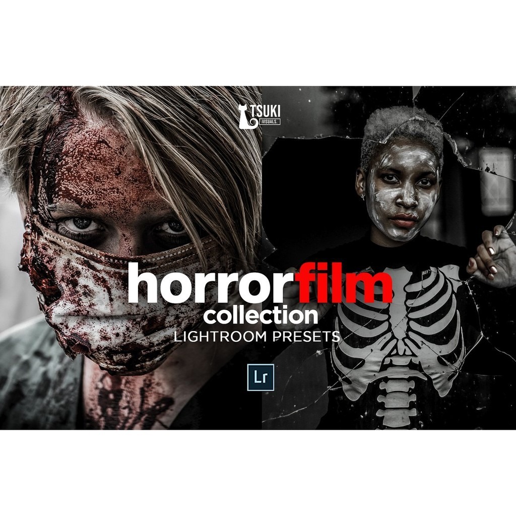 Horror Film Lightroom Presets | Desktop + Mobile | Preset