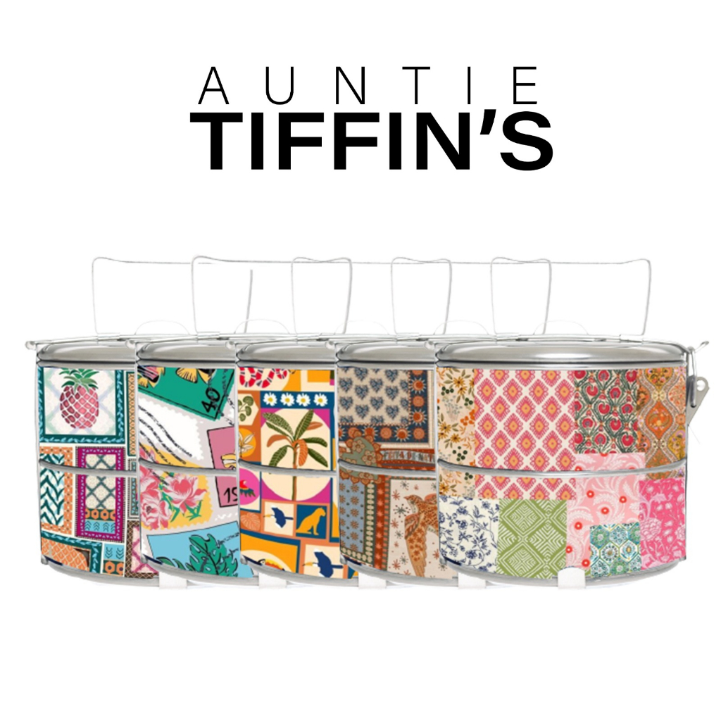 Tiffin Carrier 2 Tiers - Nature's Palette (pre-Order)