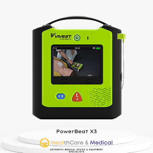 VIVEST Automated External Defibrillator (AED) - PowerBeat X3