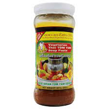 Tom Yum Vegetarian paste ThaiBoy Brand 227G Thai Boy 227g Original / Vegetarian Tom Yum Paste Tom Yum Paste TomYAm Tom Y