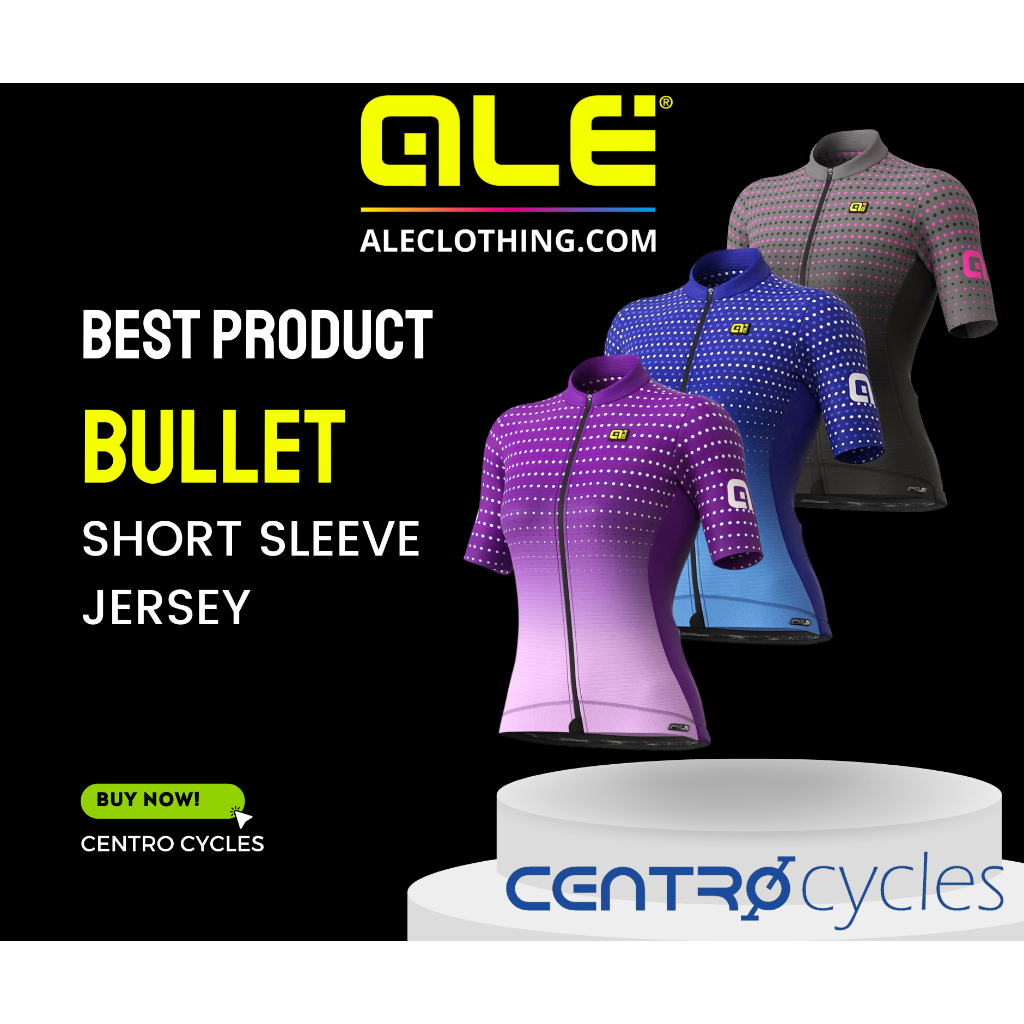 ALE: Lady Short Sleeve Jersey - Bullet