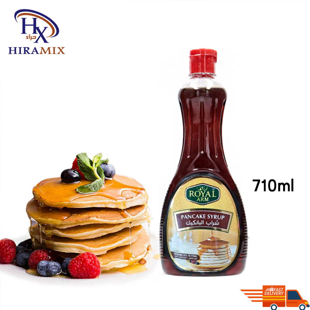 Royal Arm Pancake Syrup Maple Sirap Halal 710 ml شراب البانكيك