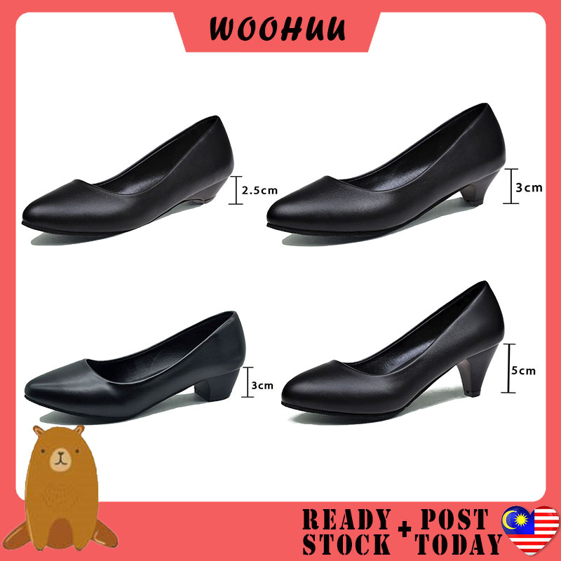 READY STOCK WOOHUU Kasut Wanita Women High Heels Shoes Perempuan Lady Lawa