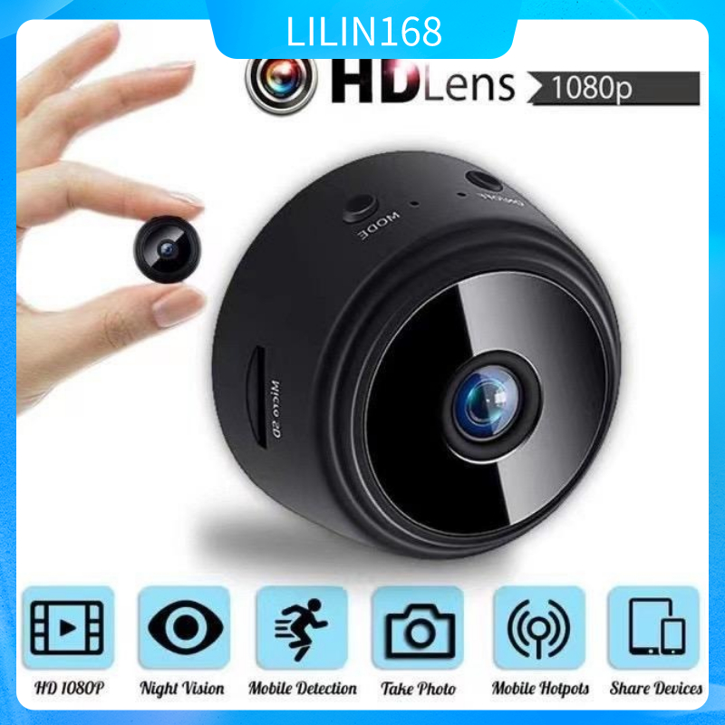 1080P HD A9 Mini Camera Wireless CCTV Wifi security remote control Spy Camera night vision hidden mobile detection