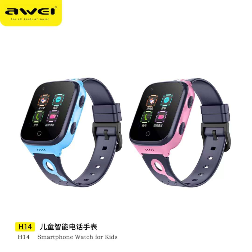 AWEI H14 Smartphone Watch / Location Tracker / Video Call / Voice Chat / Waterproof Camera