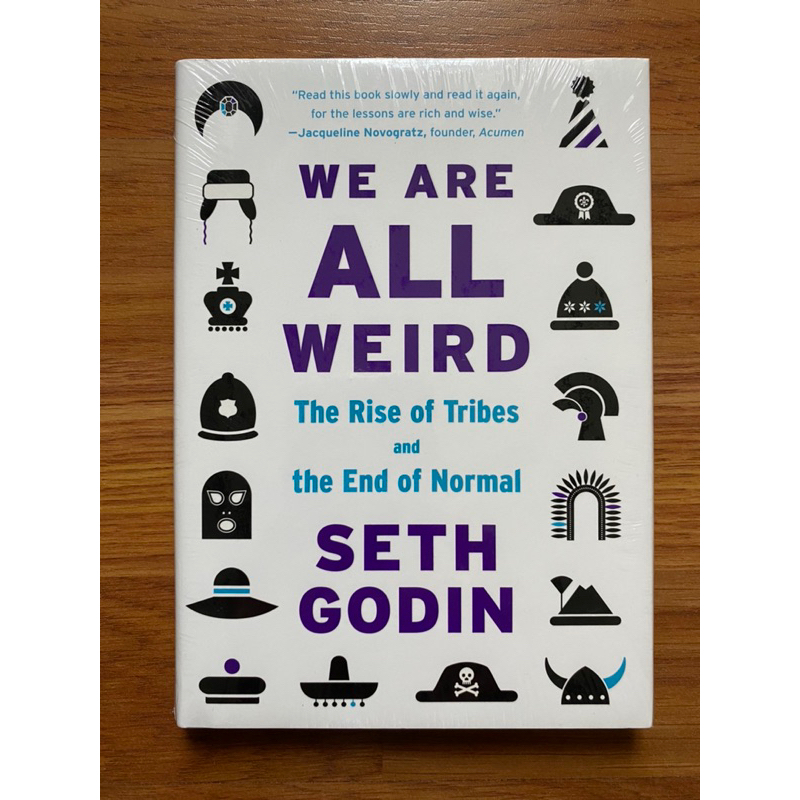 (Hardcover) We Are All Weird: The Rise of Tribes and the End of Normal by Seth Godin (Business - Psychology - Self Help)