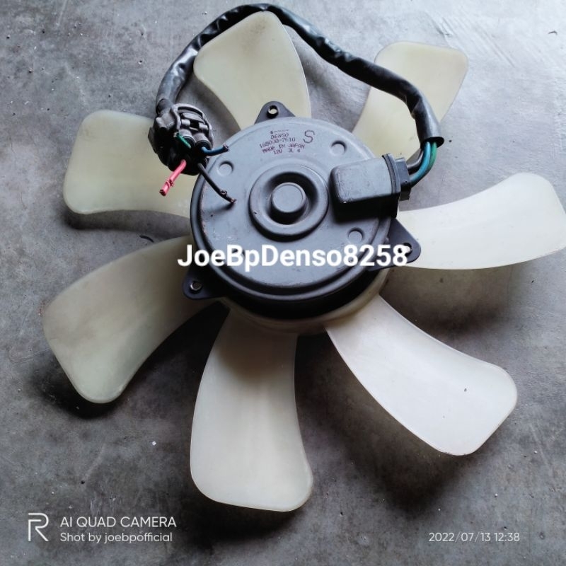 4 Wire-Myvi Icon & Lagi Best/Myvi Lama/Viva/Kenari/Kelisa-Fan Motor High Speed 7 Blades