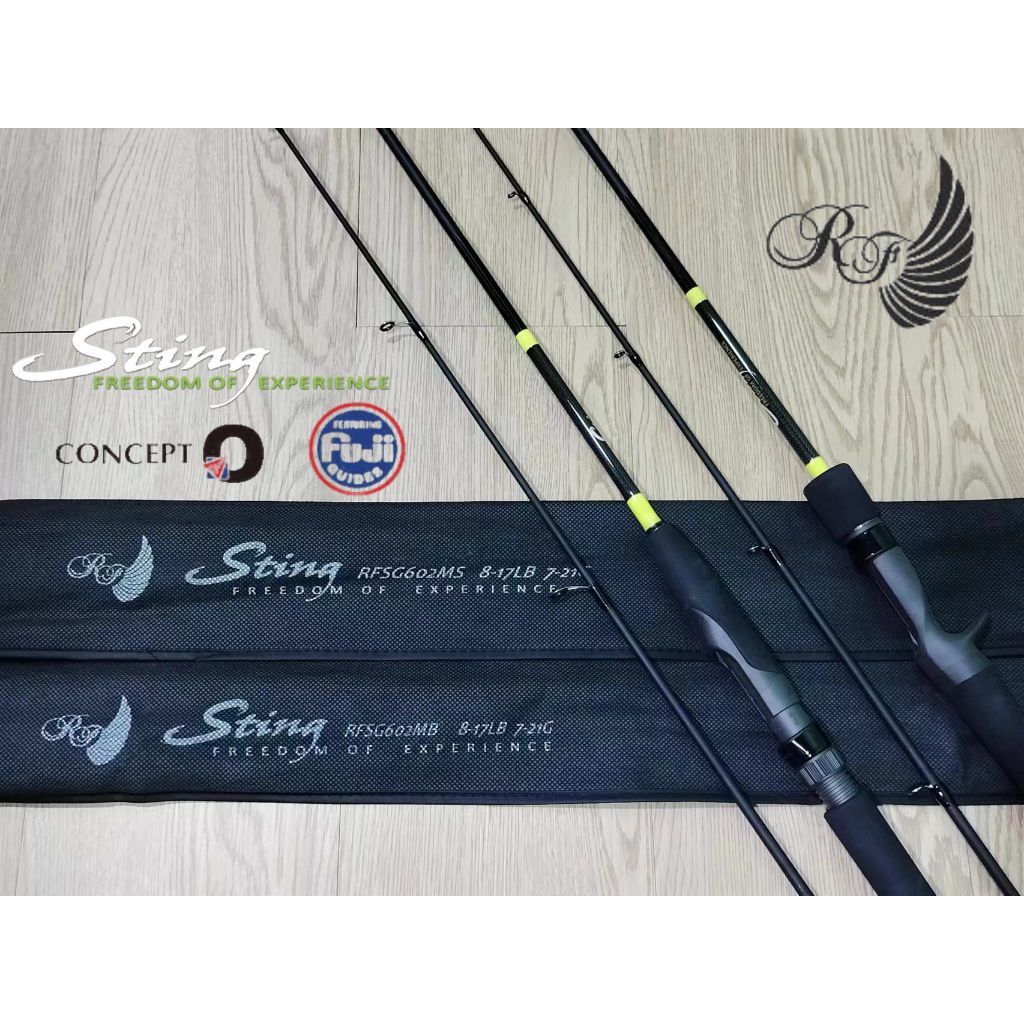 ROD FORD STING SPINNING/BAITCASTING (BC) FISHING ROD