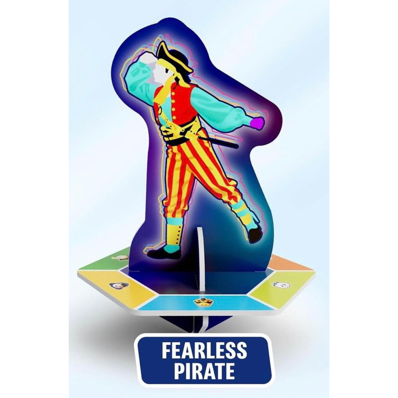 McDonalds Happy Meal Toys Just Dance 2023: (New) # Fearless Pirate