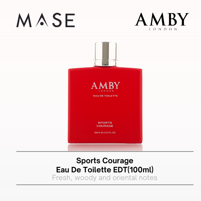 AMBY London Eau De Toilette EDT - Sport Courage (100ml)