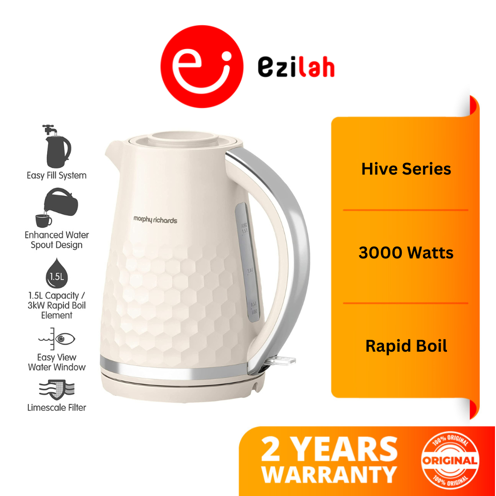 Morphy Richards Kettle - Hive Cream (1.5L) 108272