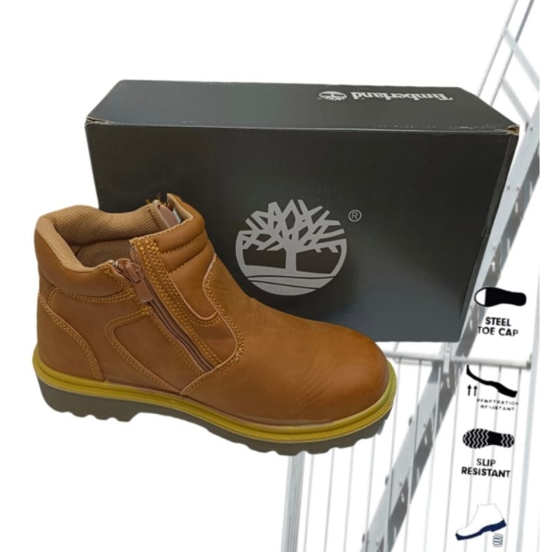 Timberland Faux Leather Steel Toe Cap Steel Midsole Light Weight Safety Boots