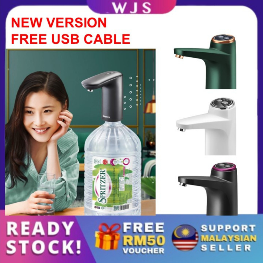 🇲🇾FREE RM50 VOUCHER🎁 MLQ Spritzer Water Pump Dispenser Water Dispenser Electronic Water Dispenser Pam Air 水泵抽水机